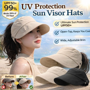 UV Protection Fisherman Hat Summer Bucket Hat Windproof Secure Fit Face Slimming Open Top Beach Outdoor Cap