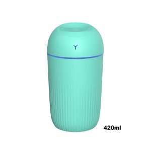 เครื่องพ่น 420ML เครื่องเพิ่มความชื้นในอากาศ เครื่องพ่นอโรม่า เครื่องพ่นสเปรย์ความชื้น และ  100% น้ำหอมอโรม่า 10 มิลลิลิตร น้ำมันสกัด หอมละเหย