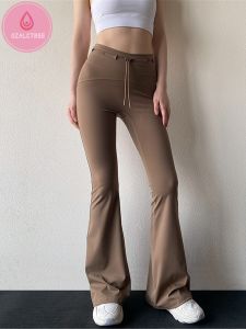 OzalCtree Adjustable Yoga Pants Fashion Fitness GYM Loose Dance Sports Wide-leg Trousers Quick Dry Outdoor Running