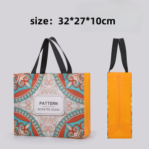 Portable Eco-Friendly Non-Woven Shopping Bag for Shopping Camping