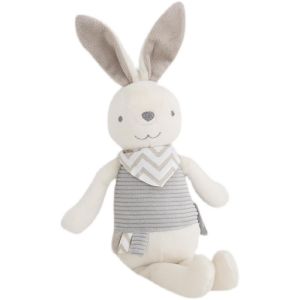 Handmade ตุ๊กตากระต่ายแหวนกระดาษนุ่มของเล่นสไตล์ใหม่กระต่ายหูยาวตุ๊กตาสัตว์อ่อนนุ่มของเล่น