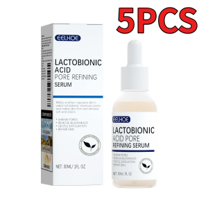 new Lactobionic Acid Face Serum Pore Shrink Hyaluronic Acid Moisturizing Nourishing Firming Brighten Beauty Korean Cosmetics hot