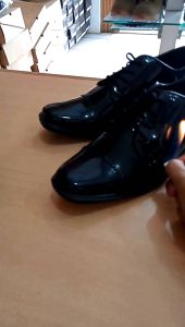 Sepatu PDH Kulit Kilap 100% Kulit