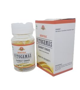 Minyak Gamat Emas | VITOGAMAS isi 50 kp - Original