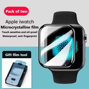 ฟิล์มกระจกนิรภัย For Apple Watch Series 1 2 3 8 7 6 /SE /5 /4 38 มม 40 มม 41 มม 42 มม 44 มม 45 มม 49 มมมม