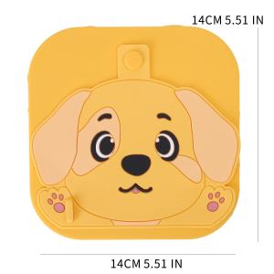 YESPERY Anti-Odor Sewer Floor Drain Cover Mat Reusable Silicone Floor Drain Seal Thickened Anti-blocking Hair Catcher Shower Drain Cover