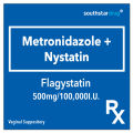 Rx: Flagystatin 500mg / 100,000 IU Vaginal Suppository. 