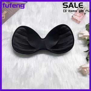 fufeng Hemming đẩy lên áo tắm Pad chèn ngực độn Bikini độn áo ngực Enhancer xốp đệm cơ thể được trang bị đầy màu sắc mềm thoải mái Áo ngực Pad