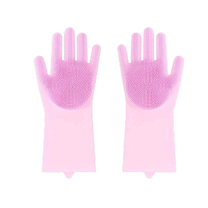 PYA94 Silicone Cleaning Gloves Durable Multifunctional Pet Wash Gloves Pet Care Waterproof Hair Removal Glove Dog Bathing