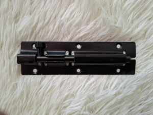 BARREL BOLT Black 3inch 4inch 5inch 6inch (with screw)#