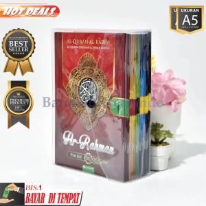Alquran 30 Juz Lengkap Ar Rahman Per Juz Ukuran Sedang Terjemah Al Quran Dan Terjemahan Tajwid Warna