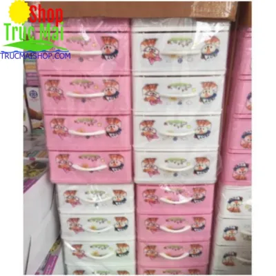 Tủ nhựa mini 5 tầng hoa đa năng Việt Nhật