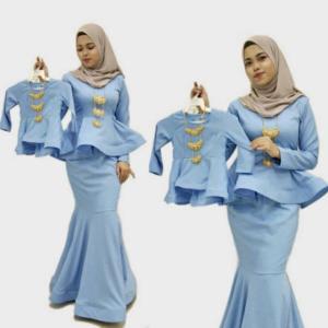[Ready Stock]Baju Kurung Pelpum Kepok Budak Baju Raya Kid