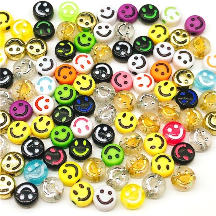 ¤ 6MM 100pcs Plastic Smile Letters Beads | Lazada PH