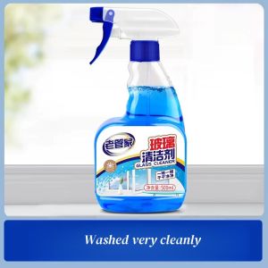 Laoguanjia Glass Window Stain Cleaning Spray Household Bathroom Glass Mirror Cleaner500ML老管家玻璃清洁剂