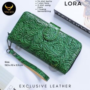 Dompet Kulit Panjang Wanita Dompet Elegan Wanita Perempuan Bisa Untuk Dompet HP 67 inch Dompet Premium Wanita