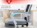 Ghế xoay văn phòng, thiết kế tinh tế khung kim loại chắc chắn, Ghế văn phòng tích hợp ngả lưng duỗi chân, Bảo hành 1 năm. 