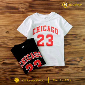 Baju Kaos Distro Anak Chicago BULL Combed 30s Premium