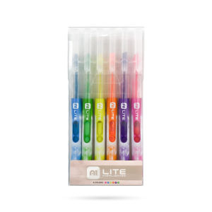 A1 Lite Liquid Ink Highlighter (Multicolor) - High-Visibility Chisel Tip (Sold Per Piece / Set of 6)