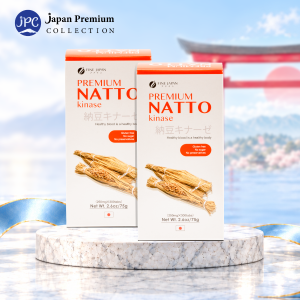 [Date 1/2027] Combo 2 Hộp Natto Kinase Nhật Bản chống Đột Qụy Nhật Bản Fine Japan Natto Kinase