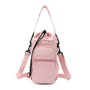 40oz Water Bottle Bag Large Capacity Multi Pockets Big Water Bottle Holder Drinking Bottles Handphone Shoulder Carry Bag Beg Strap Carrier