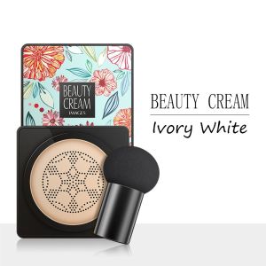 Tự Nhiên Kem nền CC Cơ Sở Bọt Biển BB nắp hình nấm Kem Dưỡng Ẩm trang điểm làm trắng da đệm hơi Với Dưỡng Ẩm Kem Che Khuyết Điểm tông da Khuôn Mặt Không Thấm Nước Sáng phấn trang điểm Phun (M3A)