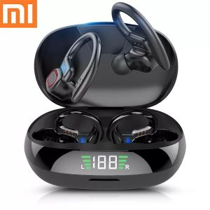 🎧【Readystock】 + FREE Shipping 🎧 S730 TWS Wireless Earphones Bluetooth Ear-Hooks Wireless Bluetooth Headphones Stereo IPX5 Waterproof Noise Canceling Headset Earbuds with Battery Display