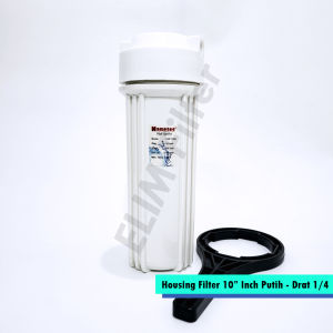 Housing Filter Air Drat 1/4 Nanotec Putih