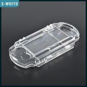 E-WOITD Clear Housing For PSP 2000 3000 Transparent Hard Carry Cover Case Snap-in Crystal Protector Case Molds For Sony Playstation New