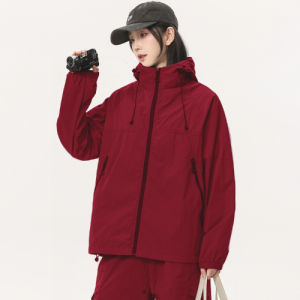 Jaket pelindung matahari musim panas dengan Topi Fashion Jackets UPF50+