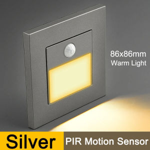 PIR Motion Motion Sensor Stair Light LED Smart Wall Lamp Infrared Human Body Induction Lamp Closet Indoor Lighting Bedroom Decor