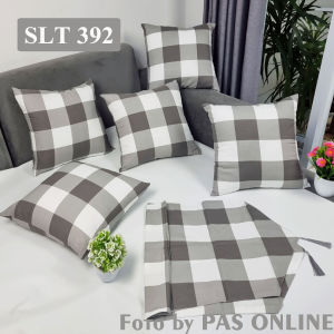 Paket 1 Taplak + 5 Sarung Bantal Sofa 40x40 - SLT40