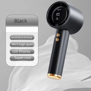 ✅100% Original UME N68 Portable 0-100 Level Speed Adjustment handheld desktop Rechargeable Mini turbo Fan