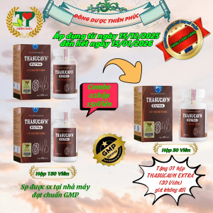 THASUCAVN EXTRA Hỗ Trợ Bổ Thận (Hộp 150 viên) - Mua 2 Tặng 1