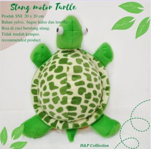 BANTAL STANG MOTOR MATIC TURTLE KEREN HALUS LEMBUT
