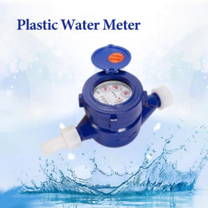 Water Meter Metal/Plastic Body Water Meter Household 15mm