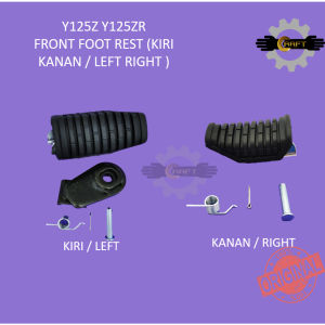 YAMAHA Y125Z FRONT FOOT REST  100% ORIGINAL HLY PEMIJAK DEPAN 5BU-F7410-00 (KIRI) / 5BU-F7420-00 (KANAN)