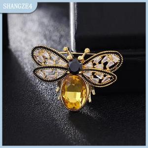 【SHANGZE4】 Cổ điển ít Bee trâm cài cho phụ nữ quần áo áo khăn đồ trang sức bên phụ kiện