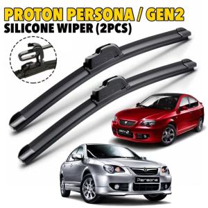 【2Pcs】Proton Gen2 / Persona Front Windscreen Wiper Persona Wiper Gen2 Wiper Persona Silicone Soft Wiper Windshield Wiper SF19 SF21