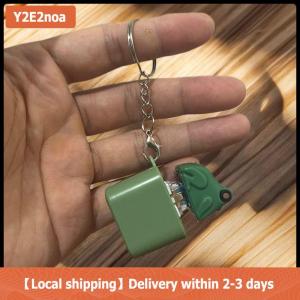 【Local shipping】 Cute Croaking Duck and Frog Keychain Rechargeable Fidget Clicker Toy for Office Stress Relief Desktop Decor