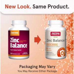 Zinc Balance Jarrow Giảm Mụn Tăng Đề Kháng Điều Hoà Tiết Tố Bổ Sung Đồng (100 viên) - giúp điều hòa hormone cân bằng tâm sinh lý ở cả nam và nữ từ đó chống các hiện tượng như khó chịu bức bối kể cả rối loạn hormone khiến da tiết dầu từ đó hạn chế vi