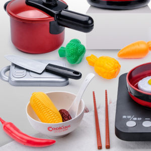 เล่นทำอาหาร ชุดของเล่นที่พร้อมส่ง เสริมความสวยงามของเล่นเด็ก ของเล่น ของเล่นในครัว