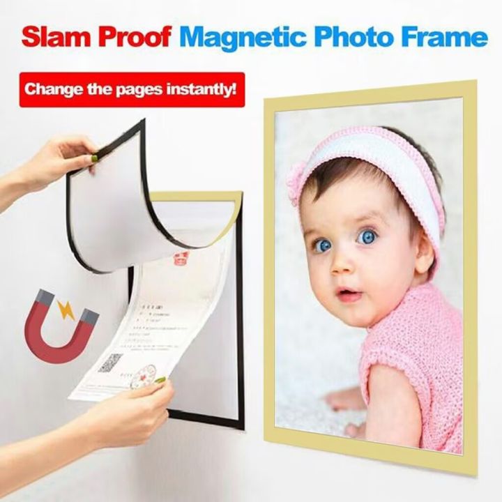 A4 Display Frame Board Wall Stick Frame Photo Certificate