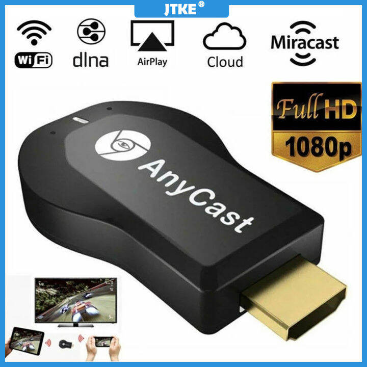 HDMI Miracast 1080P WiFi Display Dongle Cast TV Stick Airplay DLNA ...