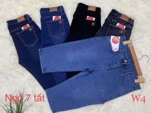 Quần jean 7 tất có size 26-44. [FREESHIP Khi mua hàng] Vải dày và co giãn. Giá bán lẻ rẻ như giá sỉ. hàng chất lương.