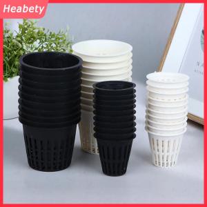 Heabety 10 cái 2 inch 3 inch phát triển hoa lan thủy canh chén trồng lưới nồi soilless Net giỏ rãnh thuộc địa container