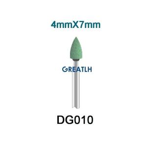 GREATLH Dental Polisher Ceramic Diamond Grinding Head Stone Dental Lab Tools