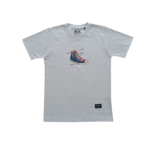 Anyway Kaos Pendek "Kets" White 632