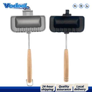 Easy-Clean Double-Sided Sandwich Pan Non-Stick Skillet for Gas Stove and Baking