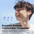 Tai Nghe Không Dây True Wireless SoundPEATS Clear Bluetooth 5.2 Thời Lượng Pin Đến 40h Chống Ồn ENC. 